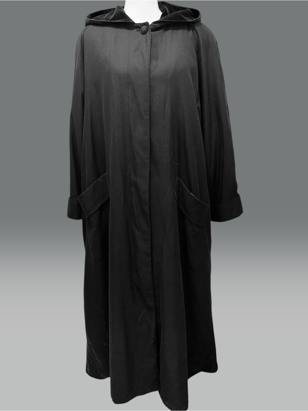 Gallery Full Length Rain Jacket with Removeaveable Wool Liner & Hood for Warmth